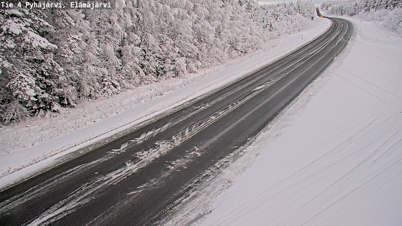 Kelikamerat Kuva Tie 4 Pyhäjärvi, Elämäjärvi, Pyhäjärvi, Pohjois-Pohjanmaa