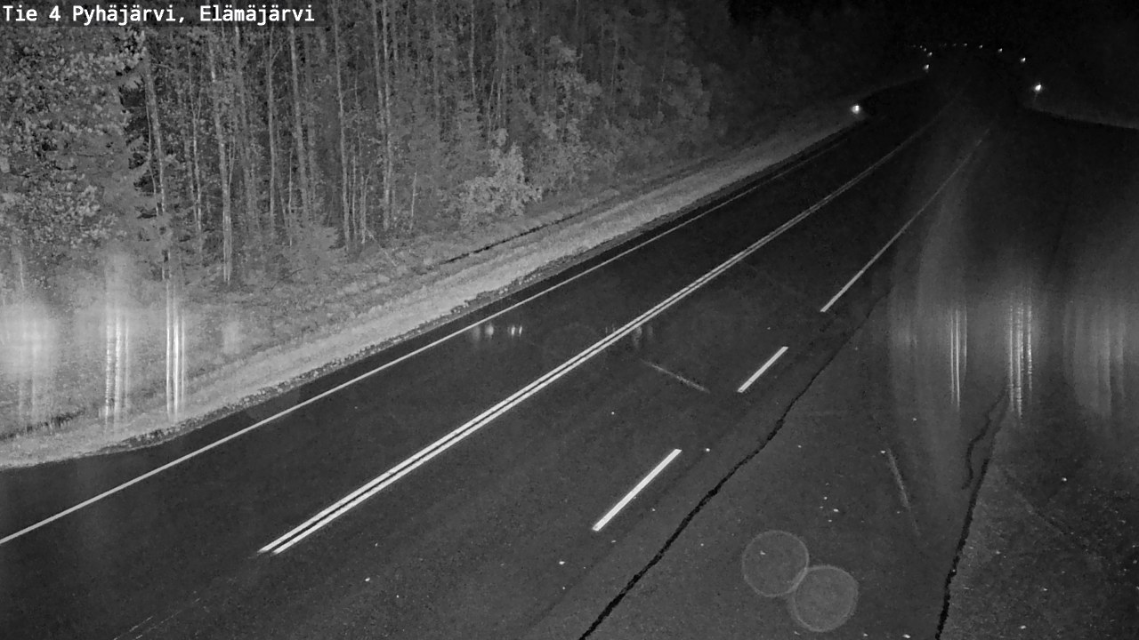 Kelikamerat Kuva Tie 4 Pyhäjärvi, Elämäjärvi, Pyhäjärvi, Pohjois-Pohjanmaa