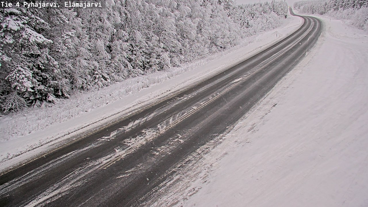 Kelikamerat Kuva Tie 4 Pyhäjärvi, Elämäjärvi, Pyhäjärvi, Pohjois-Pohjanmaa