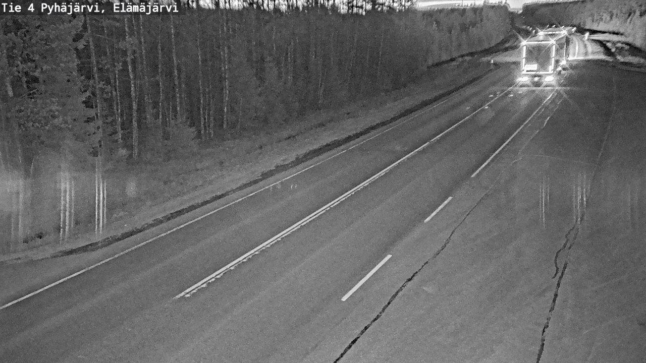 Kelikamerat Kuva Tie 4 Pyhäjärvi, Elämäjärvi, Pyhäjärvi, Pohjois-Pohjanmaa