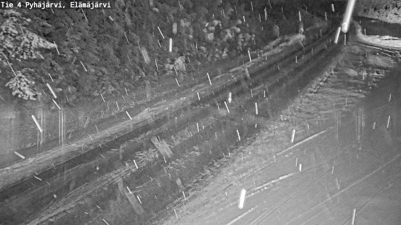 Kelikamerat Kuva Tie 4 Pyhäjärvi, Elämäjärvi, Pyhäjärvi, Pohjois-Pohjanmaa