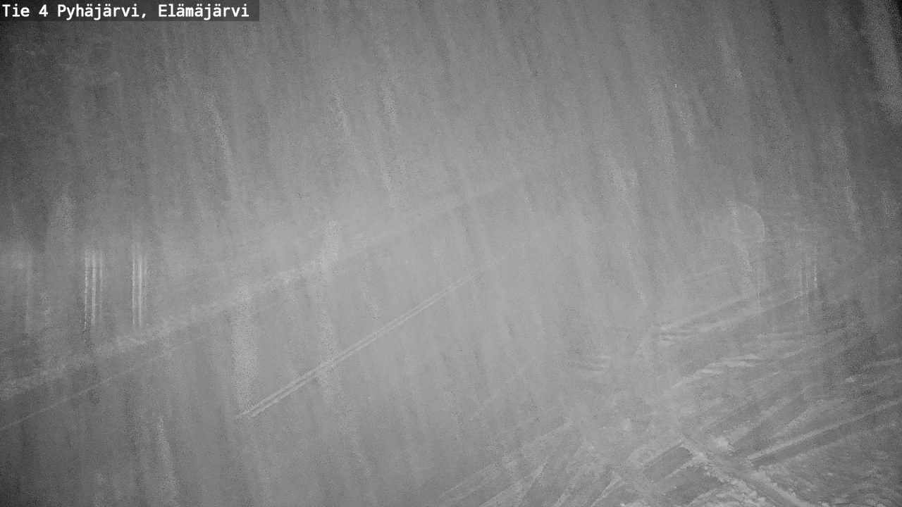 Weather Camera Image Väg 4 Pyhäjärvi, Elämäjärvi, Pyhäjärvi, Pohjois-Pohjanmaa