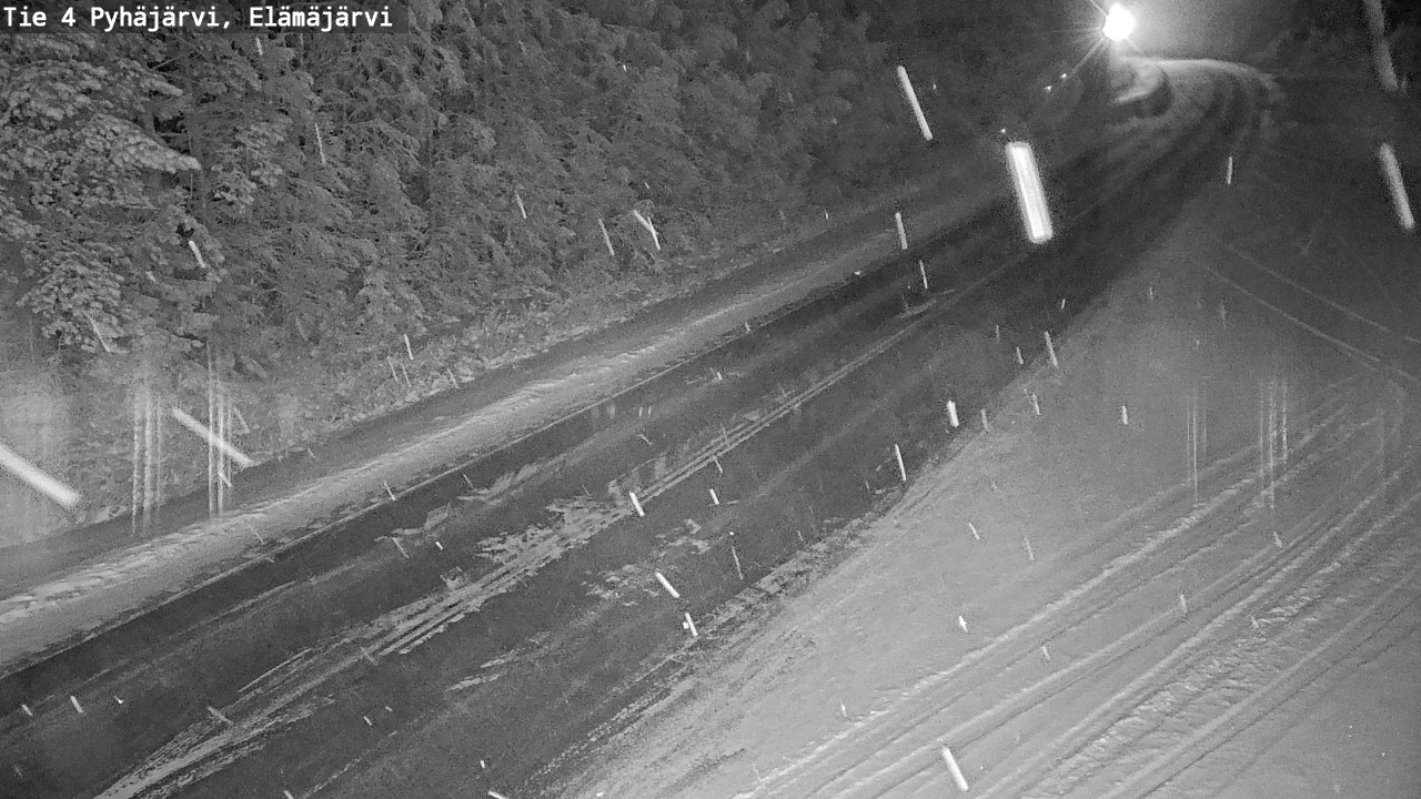 Kelikamerat Kuva Tie 4 Pyhäjärvi, Elämäjärvi, Pyhäjärvi, Pohjois-Pohjanmaa