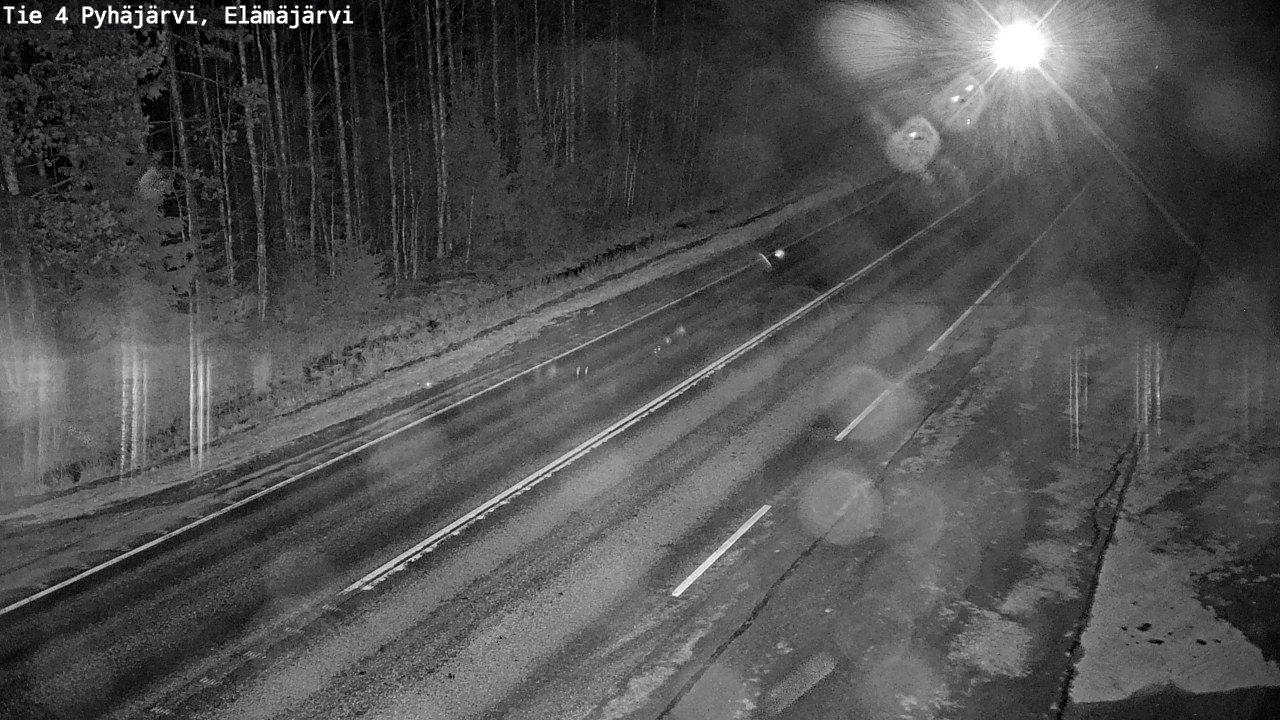 Kelikamerat Kuva Tie 4 Pyhäjärvi, Elämäjärvi, Pyhäjärvi, Pohjois-Pohjanmaa