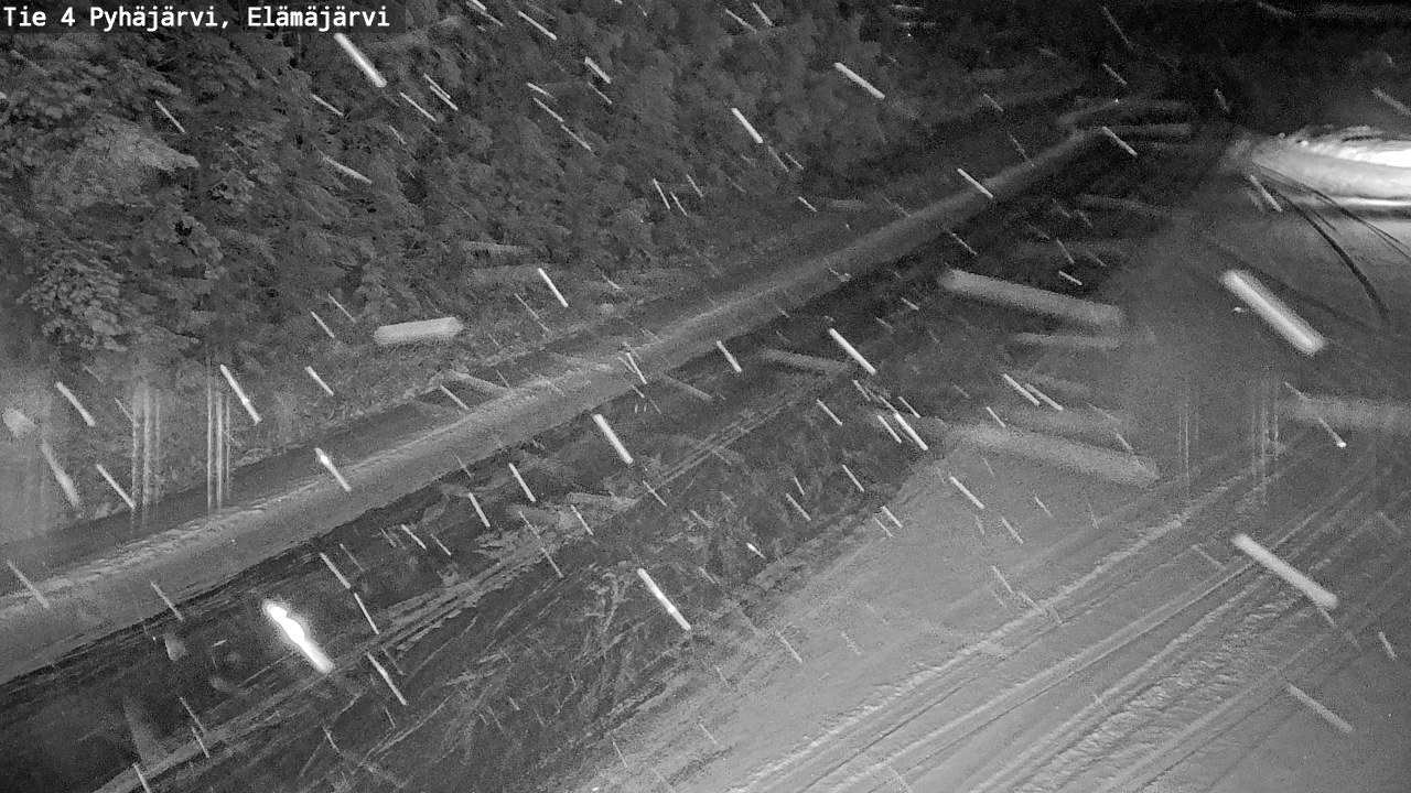 Kelikamerat Kuva Tie 4 Pyhäjärvi, Elämäjärvi, Pyhäjärvi, Pohjois-Pohjanmaa