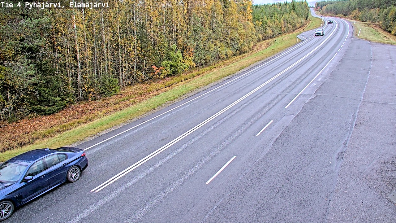 Kelikamerat Kuva Tie 4 Pyhäjärvi, Elämäjärvi, Pyhäjärvi, Pohjois-Pohjanmaa