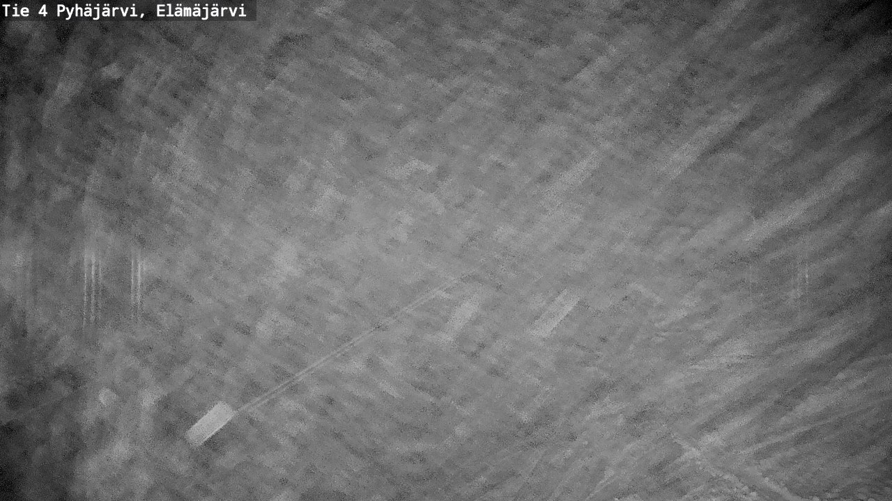 Weather Camera Image Väg 4 Pyhäjärvi, Elämäjärvi, Pyhäjärvi, Pohjois-Pohjanmaa