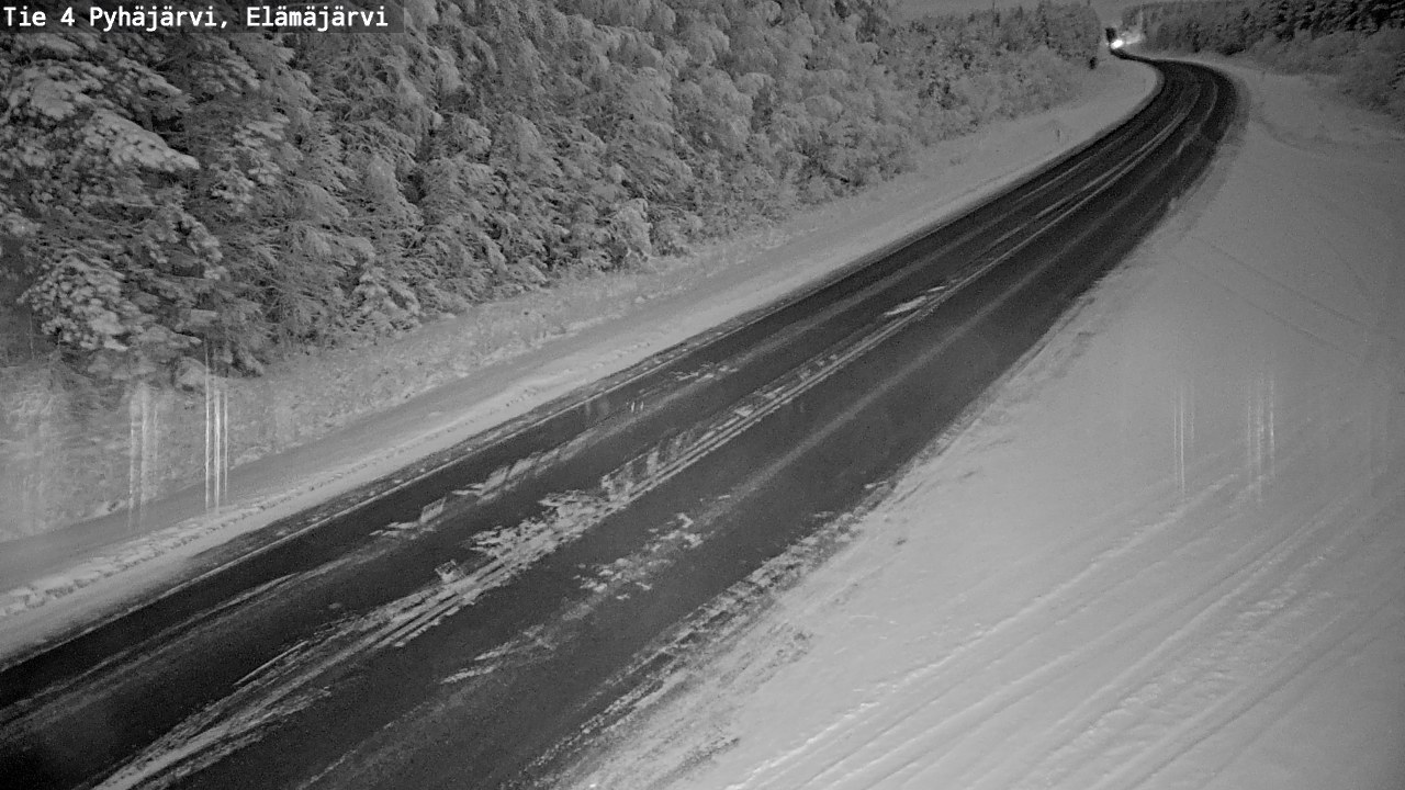 Kelikamerat Kuva Tie 4 Pyhäjärvi, Elämäjärvi, Pyhäjärvi, Pohjois-Pohjanmaa