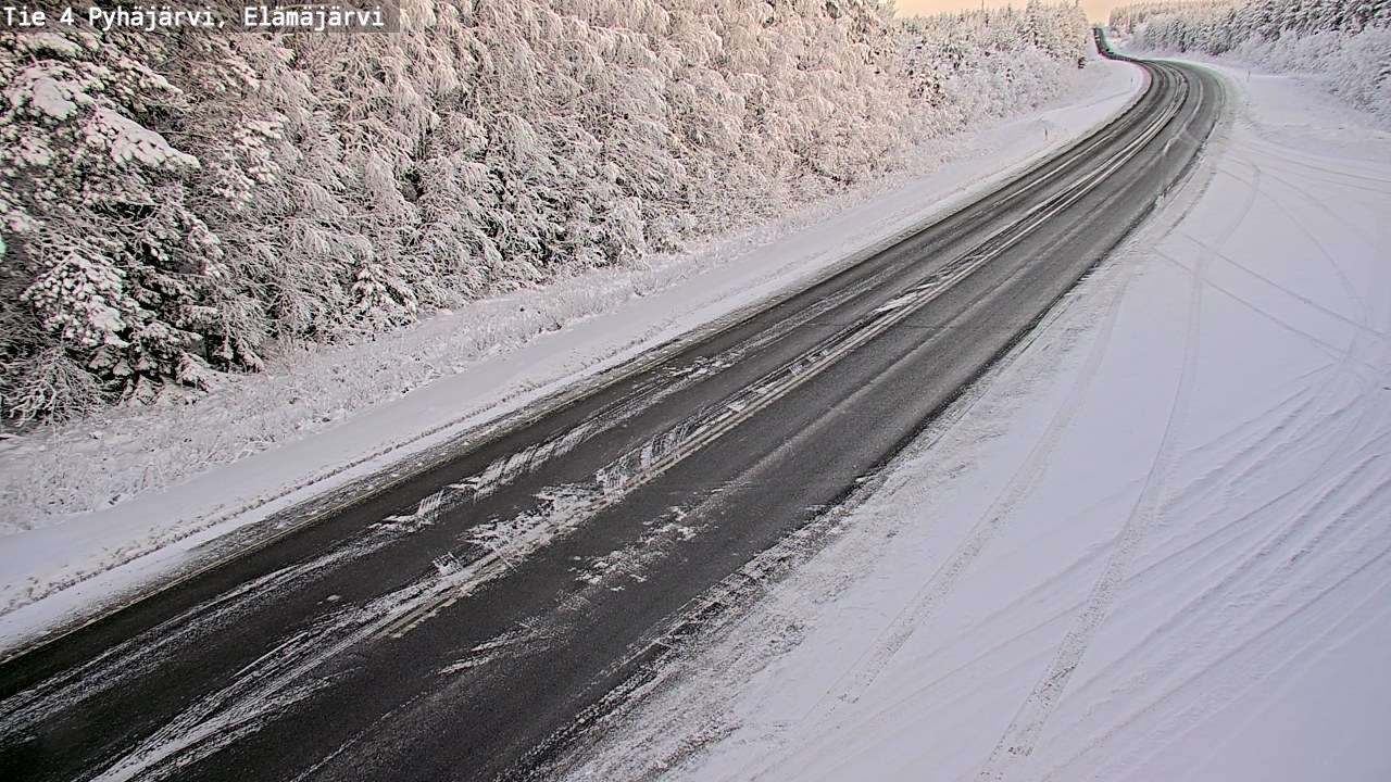 Kelikamerat Kuva Tie 4 Pyhäjärvi, Elämäjärvi, Pyhäjärvi, Pohjois-Pohjanmaa