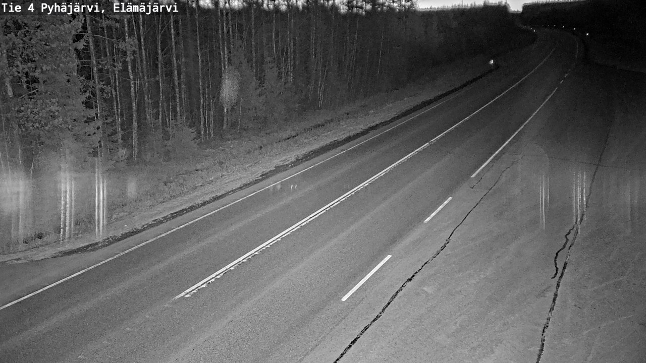Kelikamerat Kuva Tie 4 Pyhäjärvi, Elämäjärvi, Pyhäjärvi, Pohjois-Pohjanmaa