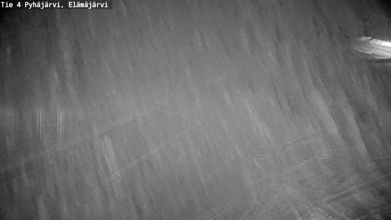 Weather Camera Image Väg 4 Pyhäjärvi, Elämäjärvi, Pyhäjärvi, Pohjois-Pohjanmaa