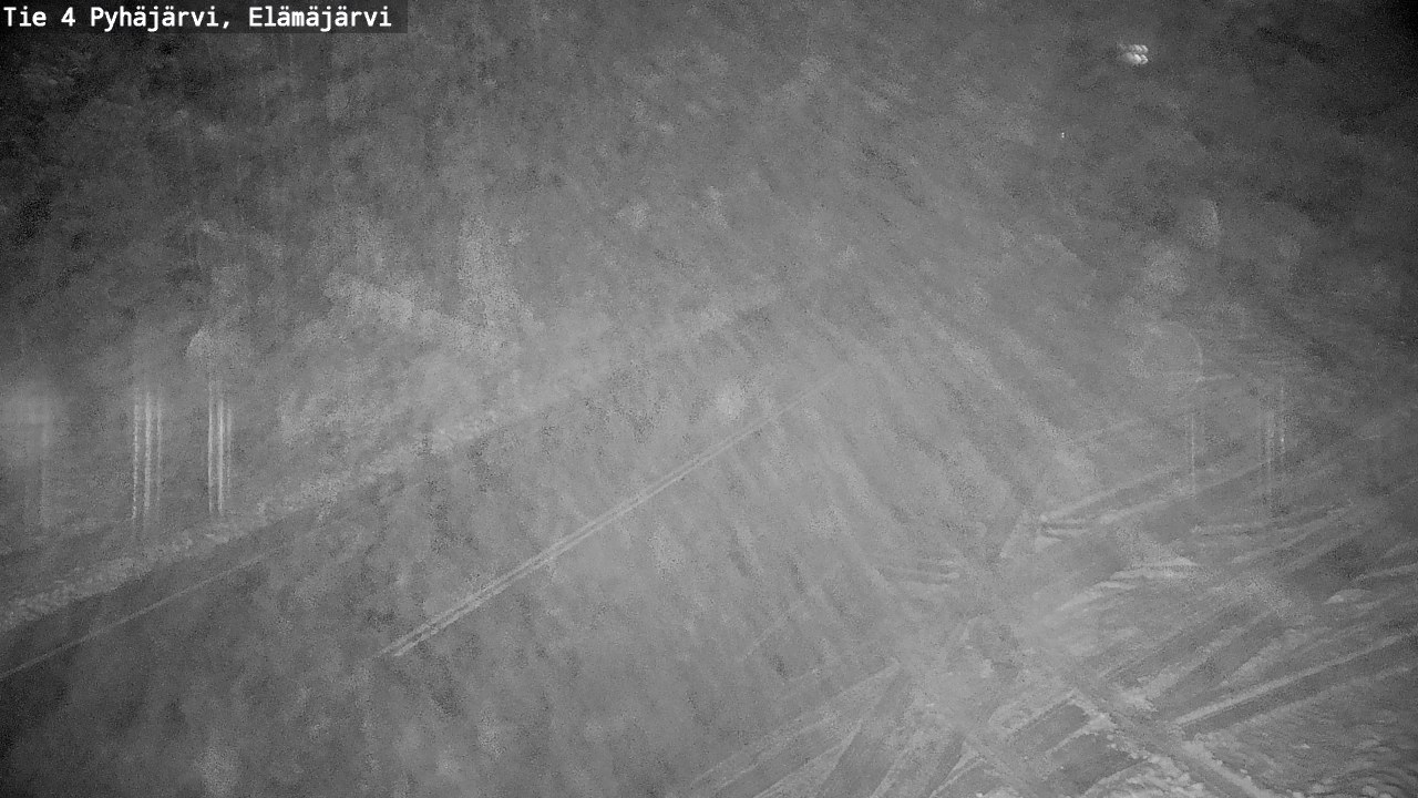 Weather Camera Image Väg 4 Pyhäjärvi, Elämäjärvi, Pyhäjärvi, Pohjois-Pohjanmaa