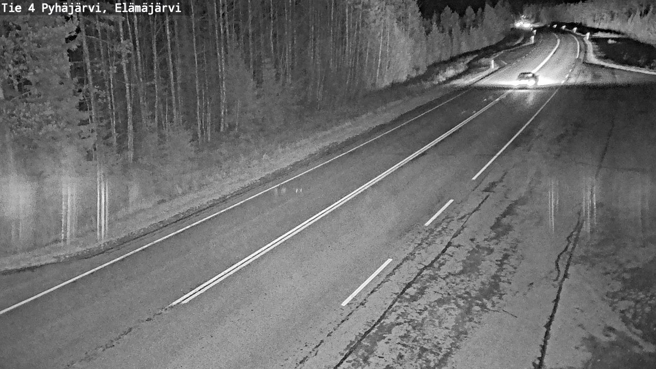 Kelikamerat Kuva Tie 4 Pyhäjärvi, Elämäjärvi, Pyhäjärvi, Pohjois-Pohjanmaa