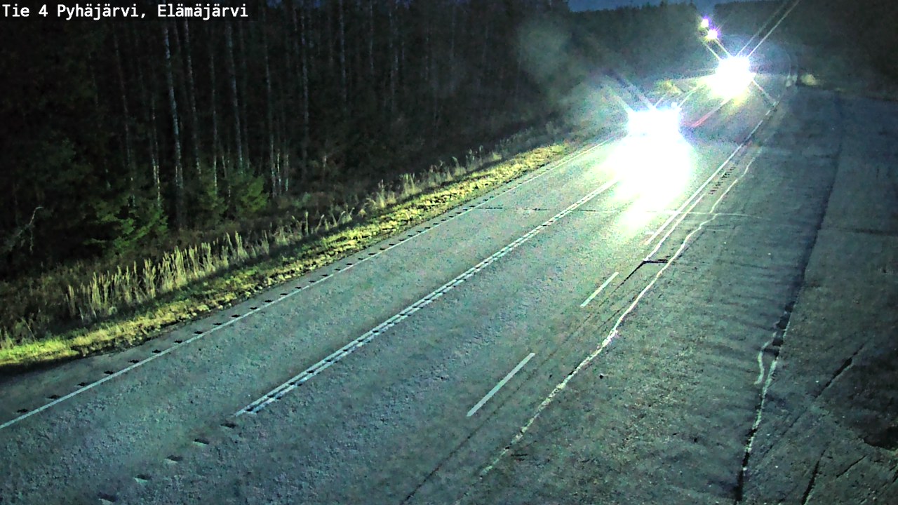 Kelikamerat Kuva Tie 4 Pyhäjärvi, Elämäjärvi, Pyhäjärvi, Pohjois-Pohjanmaa
