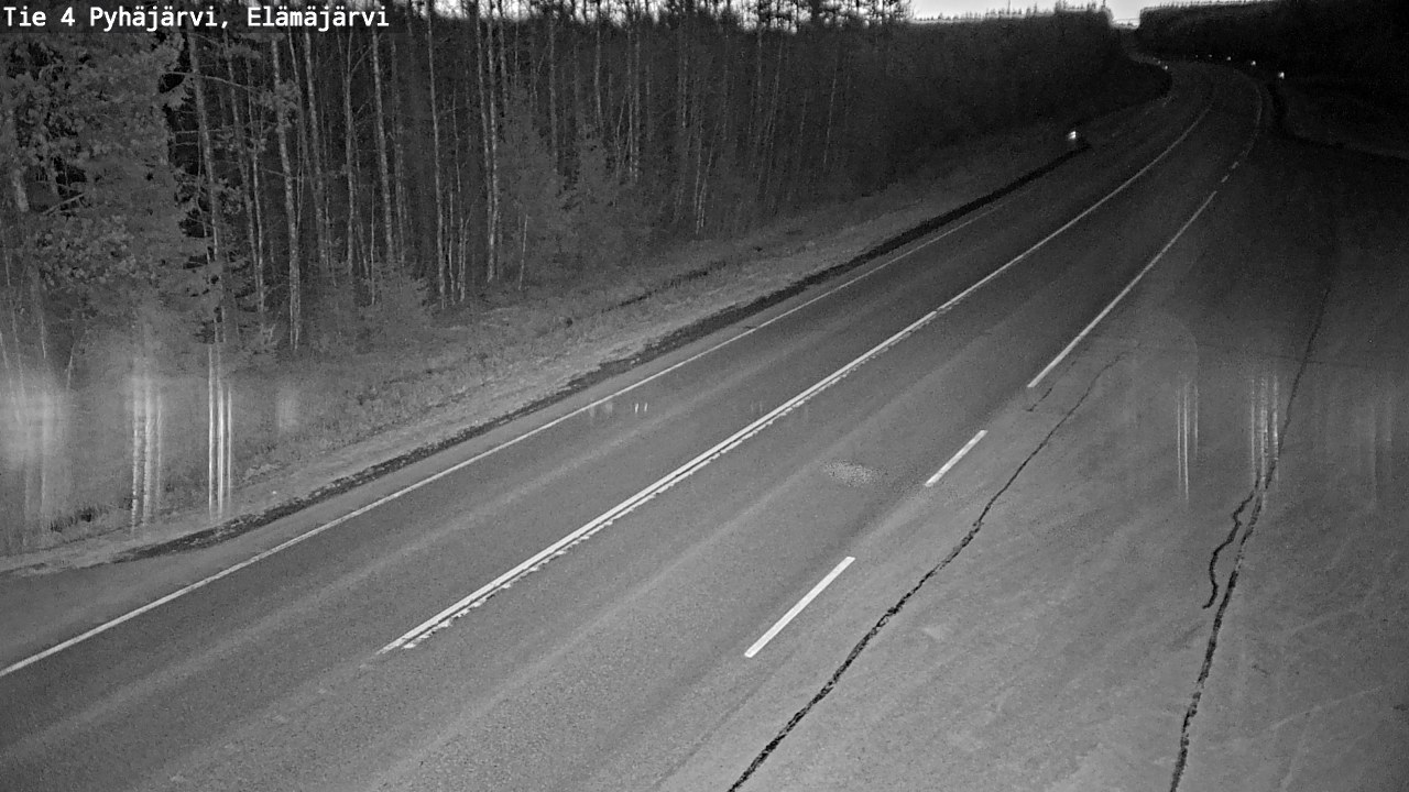 Kelikamerat Kuva Tie 4 Pyhäjärvi, Elämäjärvi, Pyhäjärvi, Pohjois-Pohjanmaa
