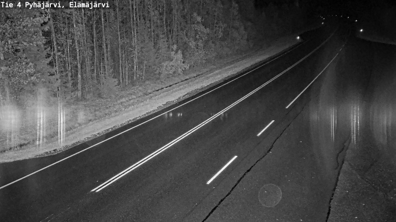 Kelikamerat Kuva Tie 4 Pyhäjärvi, Elämäjärvi, Pyhäjärvi, Pohjois-Pohjanmaa
