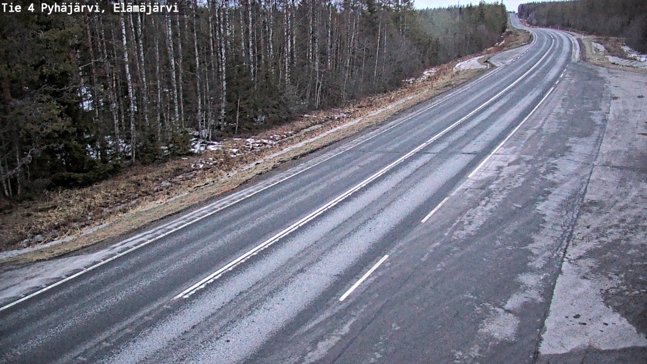 Kelikamerat Kuva Tie 4 Pyhäjärvi, Elämäjärvi, Pyhäjärvi, Pohjois-Pohjanmaa
