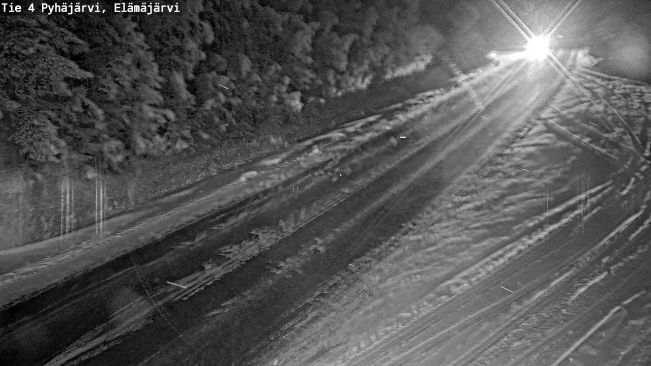 Kelikamerat Kuva Tie 4 Pyhäjärvi, Elämäjärvi, Pyhäjärvi, Pohjois-Pohjanmaa