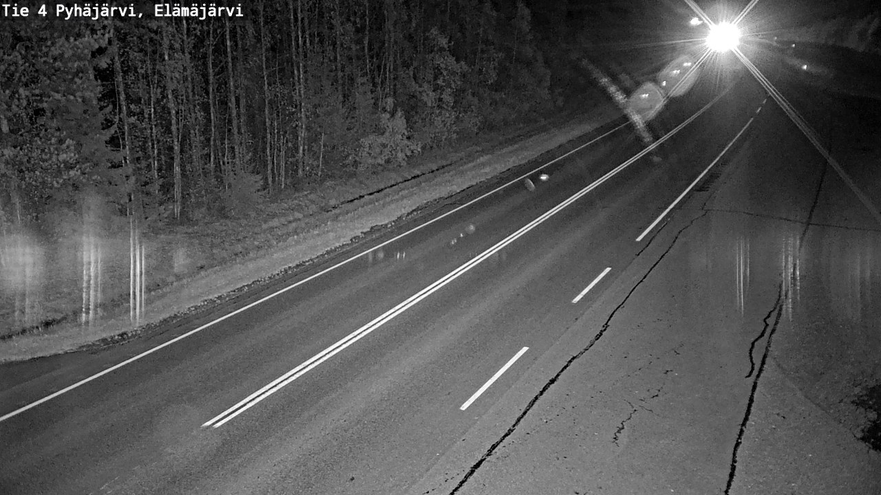 Kelikamerat Kuva Tie 4 Pyhäjärvi, Elämäjärvi, Pyhäjärvi, Pohjois-Pohjanmaa