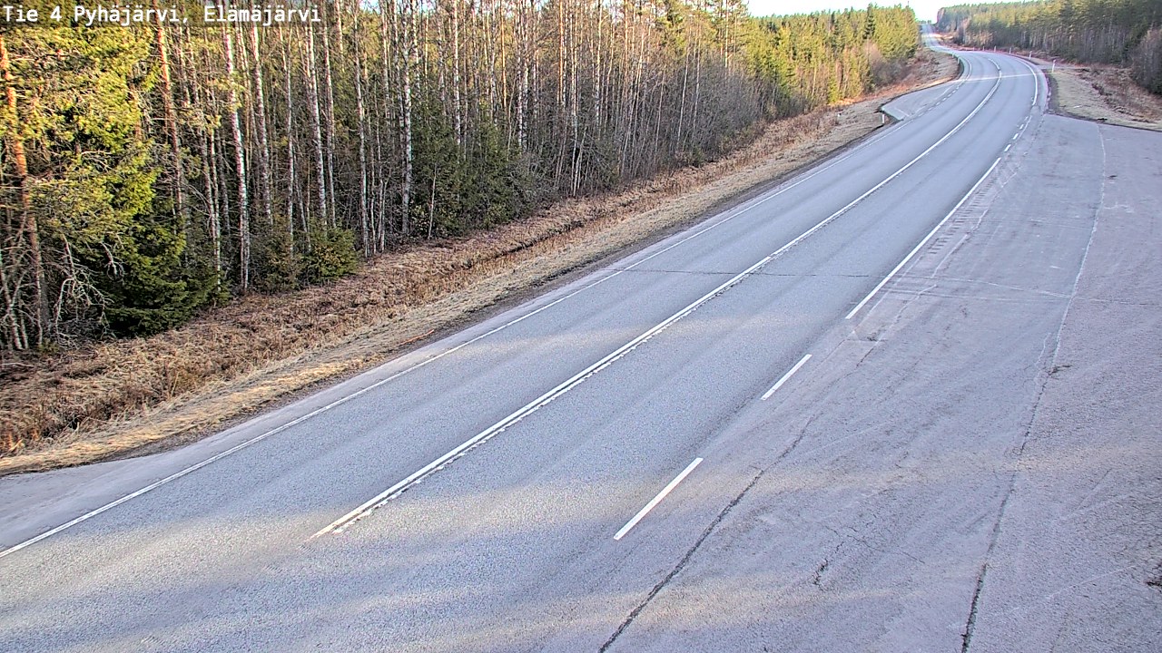 Kelikamerat Kuva Tie 4 Pyhäjärvi, Elämäjärvi, Pyhäjärvi, Pohjois-Pohjanmaa