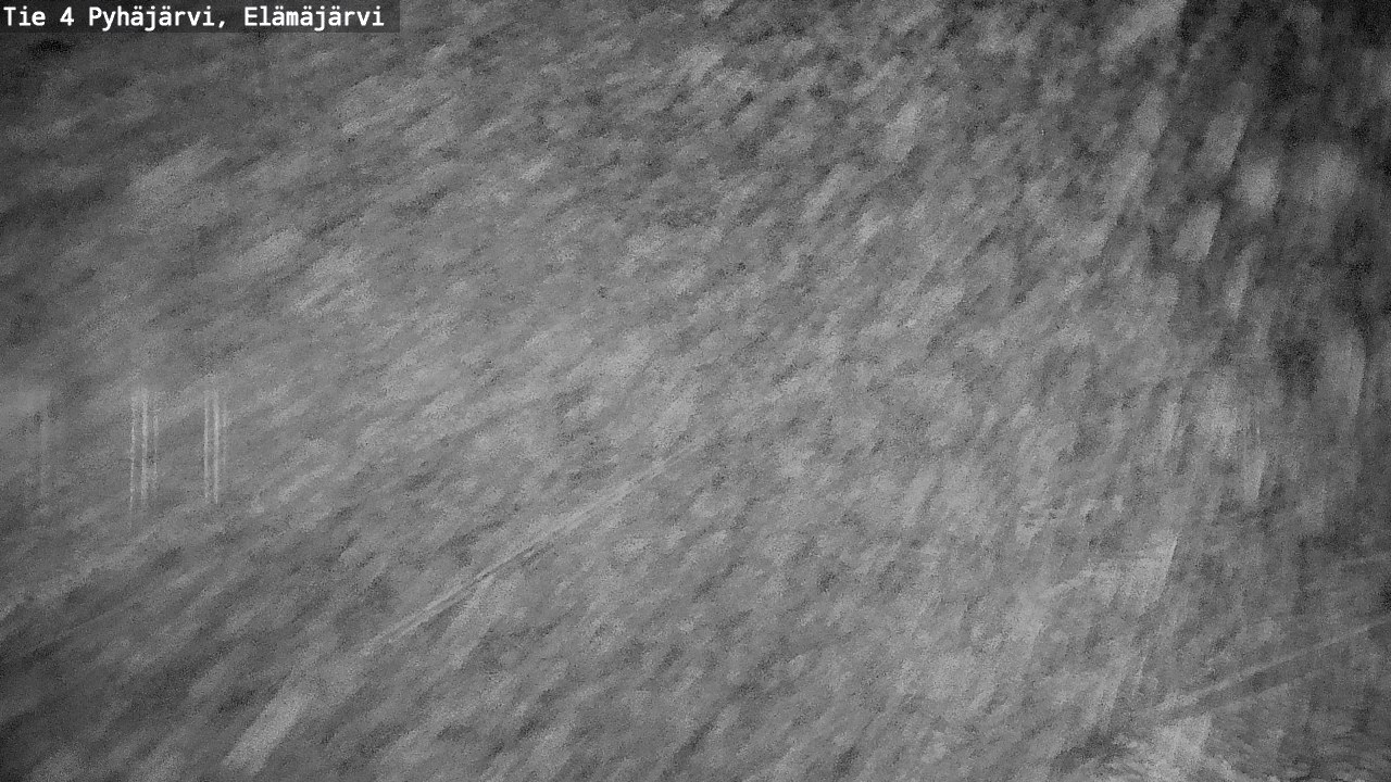 Weather Camera Image Väg 4 Pyhäjärvi, Elämäjärvi, Pyhäjärvi, Pohjois-Pohjanmaa