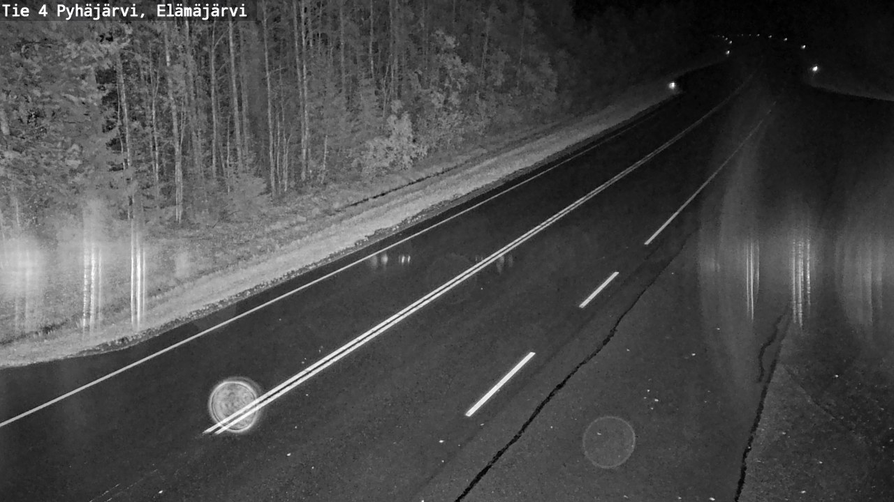Kelikamerat Kuva Tie 4 Pyhäjärvi, Elämäjärvi, Pyhäjärvi, Pohjois-Pohjanmaa