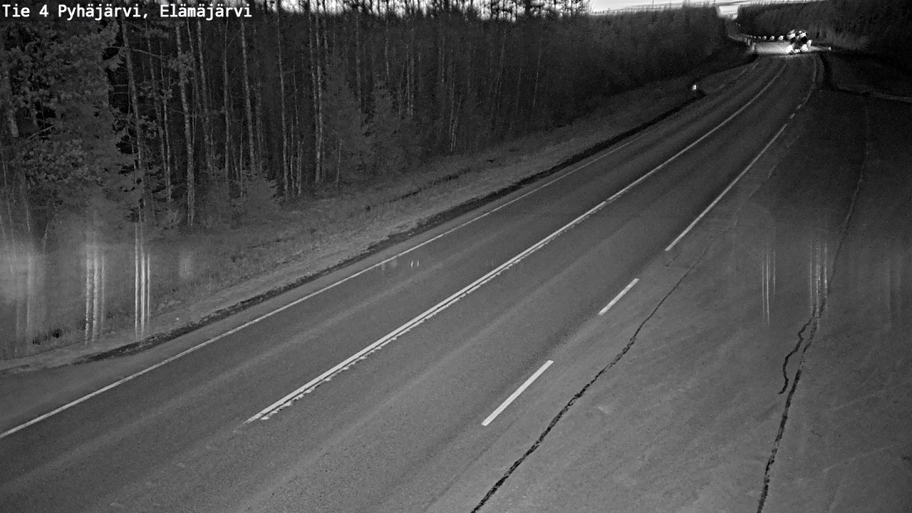Kelikamerat Kuva Tie 4 Pyhäjärvi, Elämäjärvi, Pyhäjärvi, Pohjois-Pohjanmaa