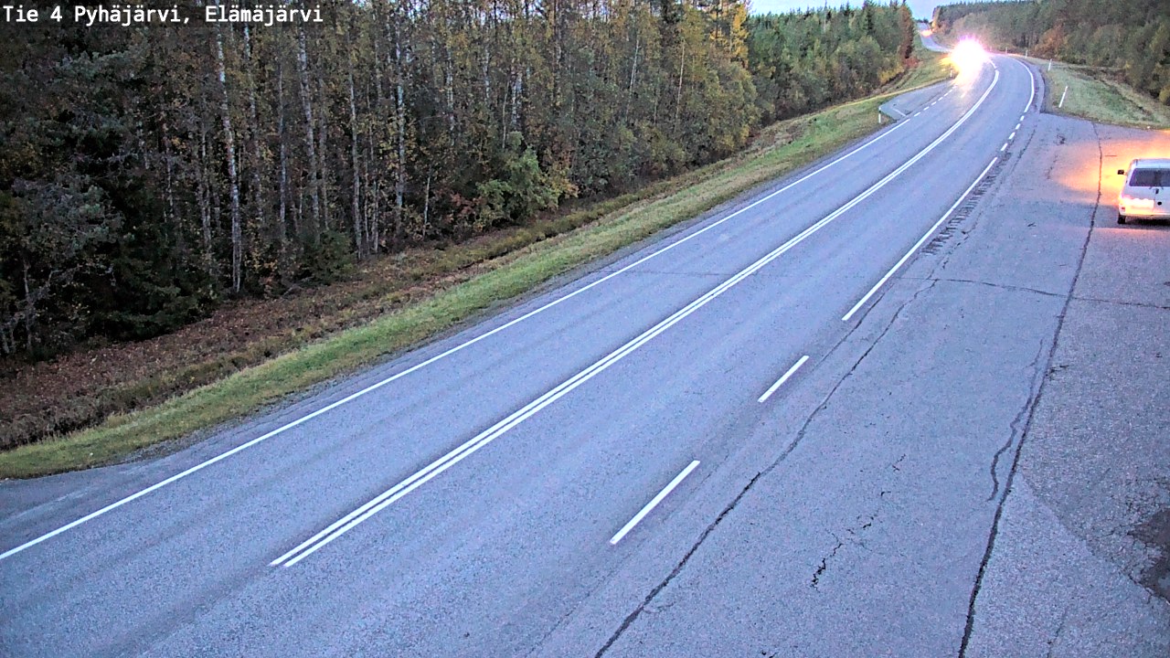 Kelikamerat Kuva Tie 4 Pyhäjärvi, Elämäjärvi, Pyhäjärvi, Pohjois-Pohjanmaa