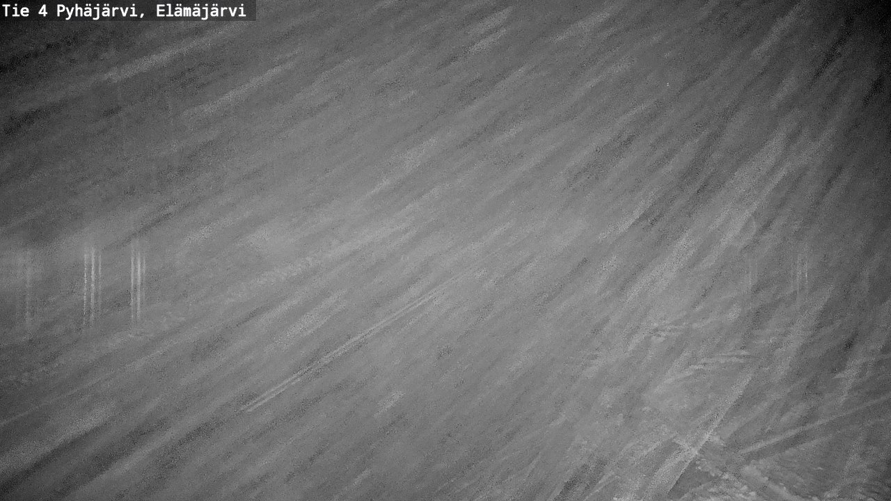 Weather Camera Image Väg 4 Pyhäjärvi, Elämäjärvi, Pyhäjärvi, Pohjois-Pohjanmaa
