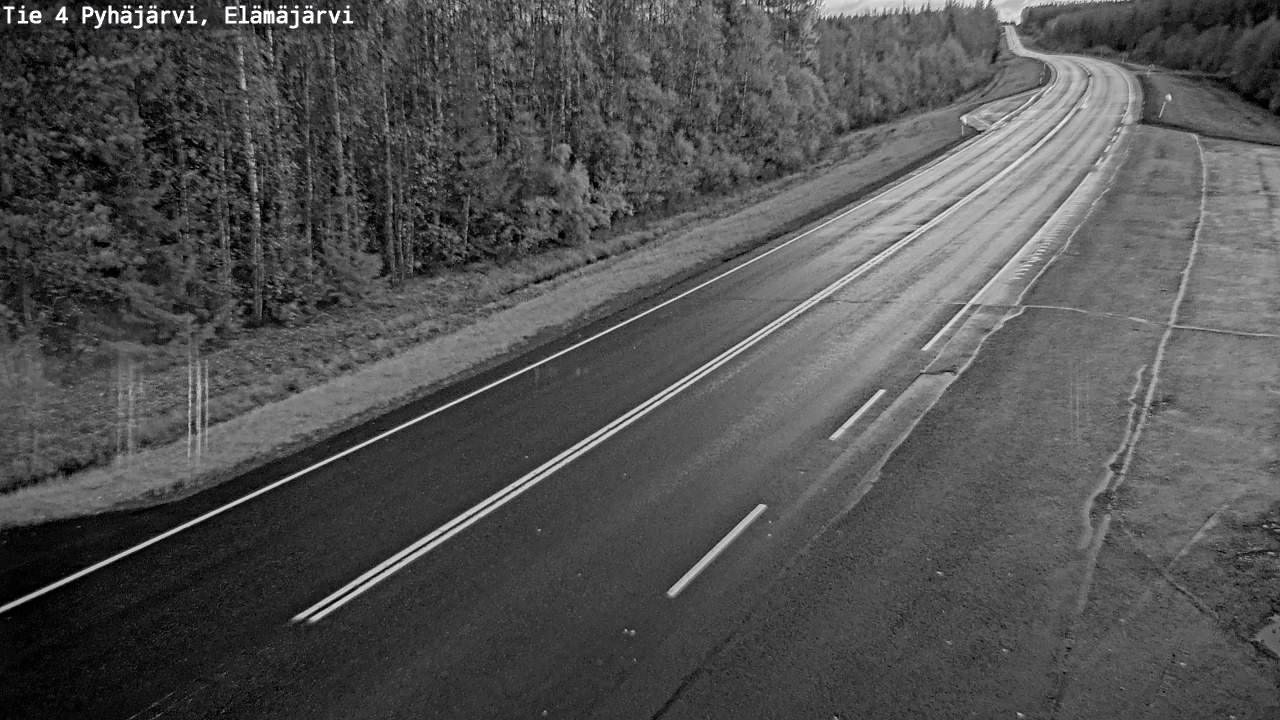 Kelikamerat Kuva Tie 4 Pyhäjärvi, Elämäjärvi, Pyhäjärvi, Pohjois-Pohjanmaa