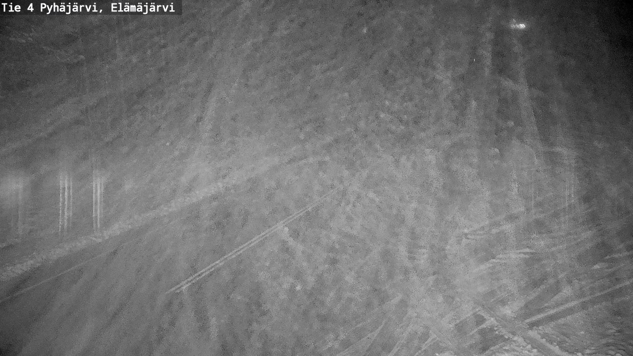 Weather Camera Image Väg 4 Pyhäjärvi, Elämäjärvi, Pyhäjärvi, Pohjois-Pohjanmaa