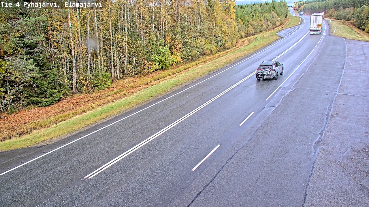 Kelikamerat Kuva Tie 4 Pyhäjärvi, Elämäjärvi, Pyhäjärvi, Pohjois-Pohjanmaa