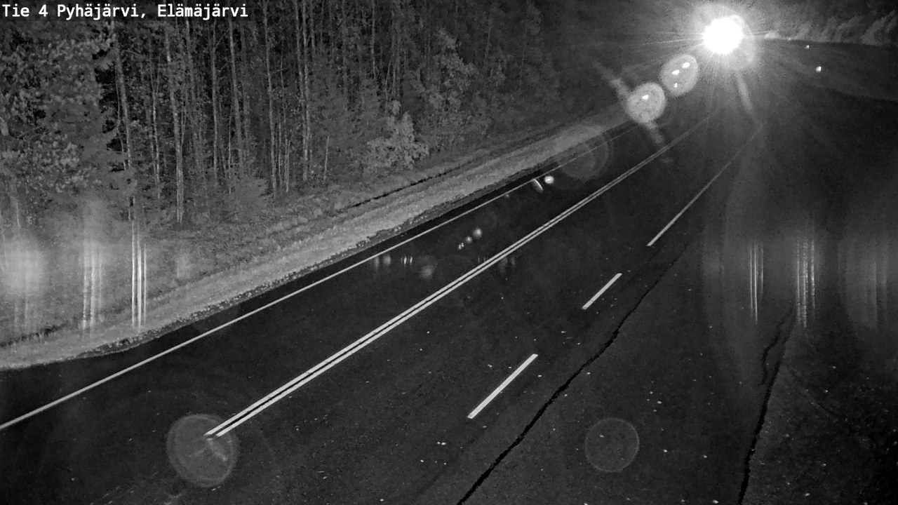 Kelikamerat Kuva Tie 4 Pyhäjärvi, Elämäjärvi, Pyhäjärvi, Pohjois-Pohjanmaa