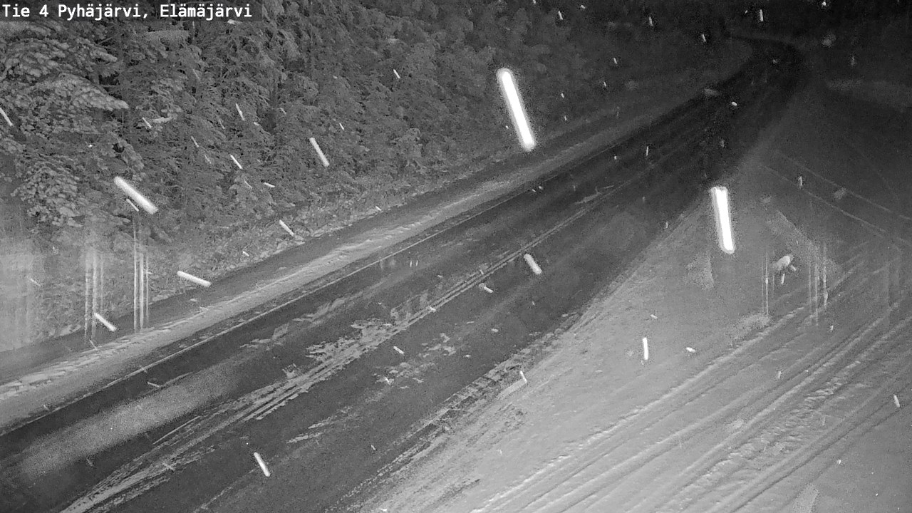 Kelikamerat Kuva Tie 4 Pyhäjärvi, Elämäjärvi, Pyhäjärvi, Pohjois-Pohjanmaa