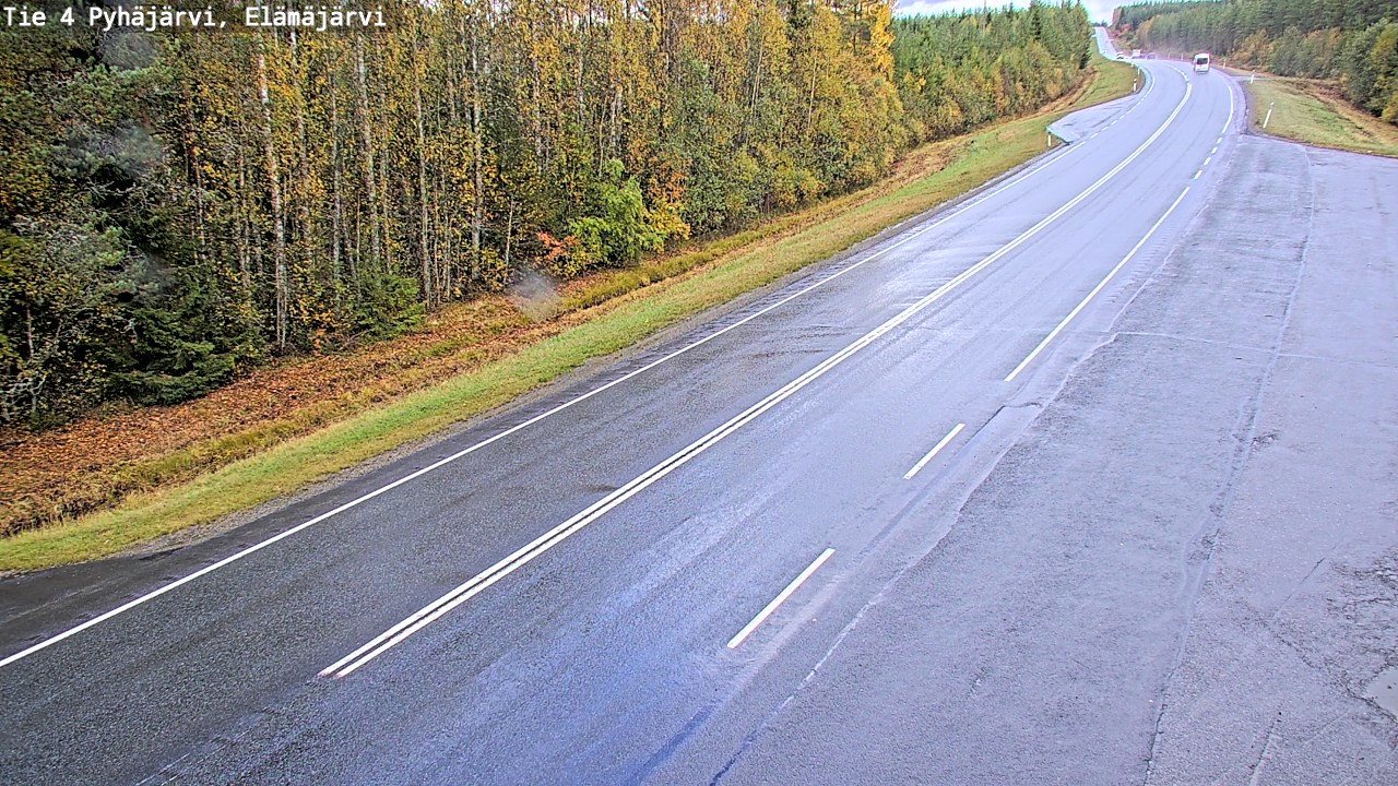 Kelikamerat Kuva Tie 4 Pyhäjärvi, Elämäjärvi, Pyhäjärvi, Pohjois-Pohjanmaa