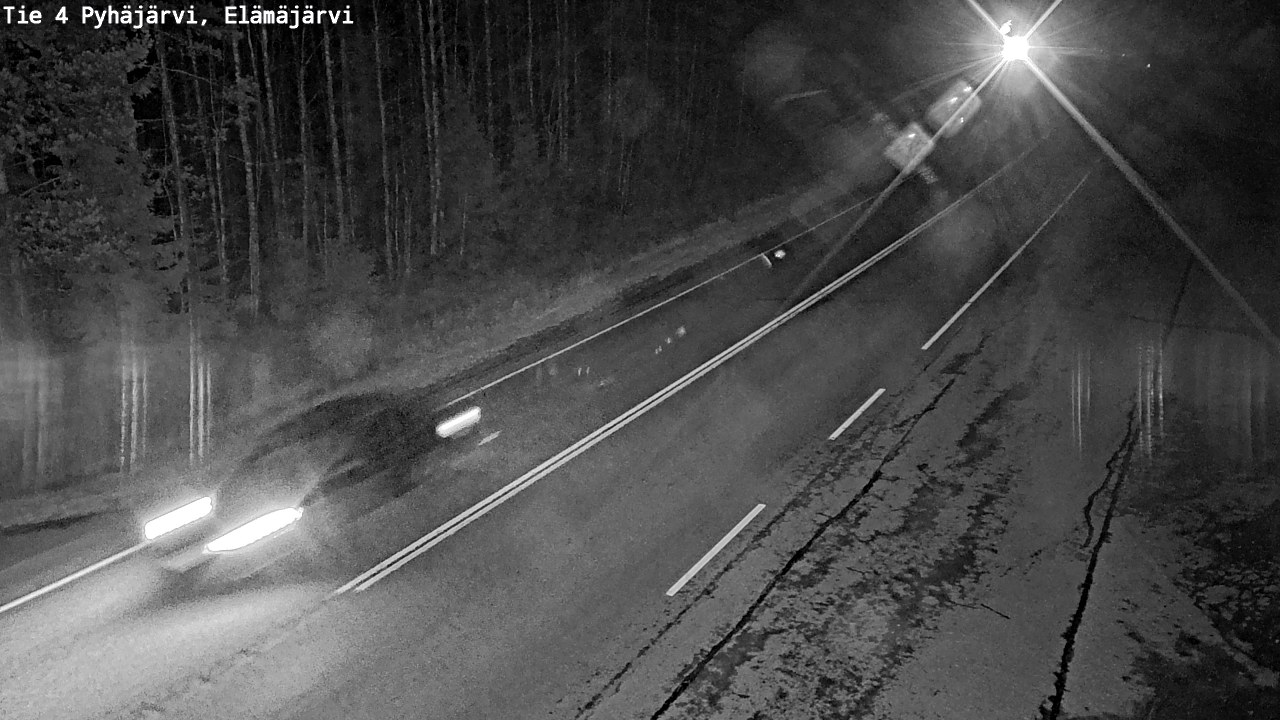 Kelikamerat Kuva Tie 4 Pyhäjärvi, Elämäjärvi, Pyhäjärvi, Pohjois-Pohjanmaa