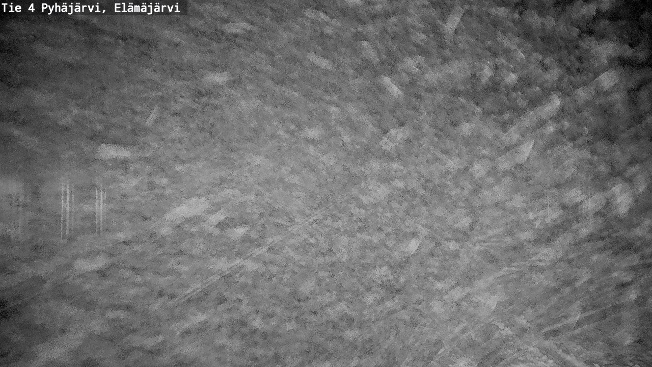 Weather Camera Image Väg 4 Pyhäjärvi, Elämäjärvi, Pyhäjärvi, Pohjois-Pohjanmaa