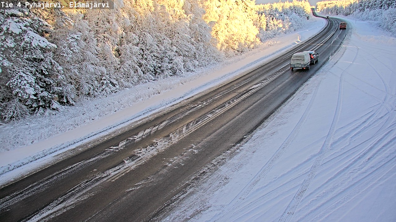 Kelikamerat Kuva Tie 4 Pyhäjärvi, Elämäjärvi, Pyhäjärvi, Pohjois-Pohjanmaa