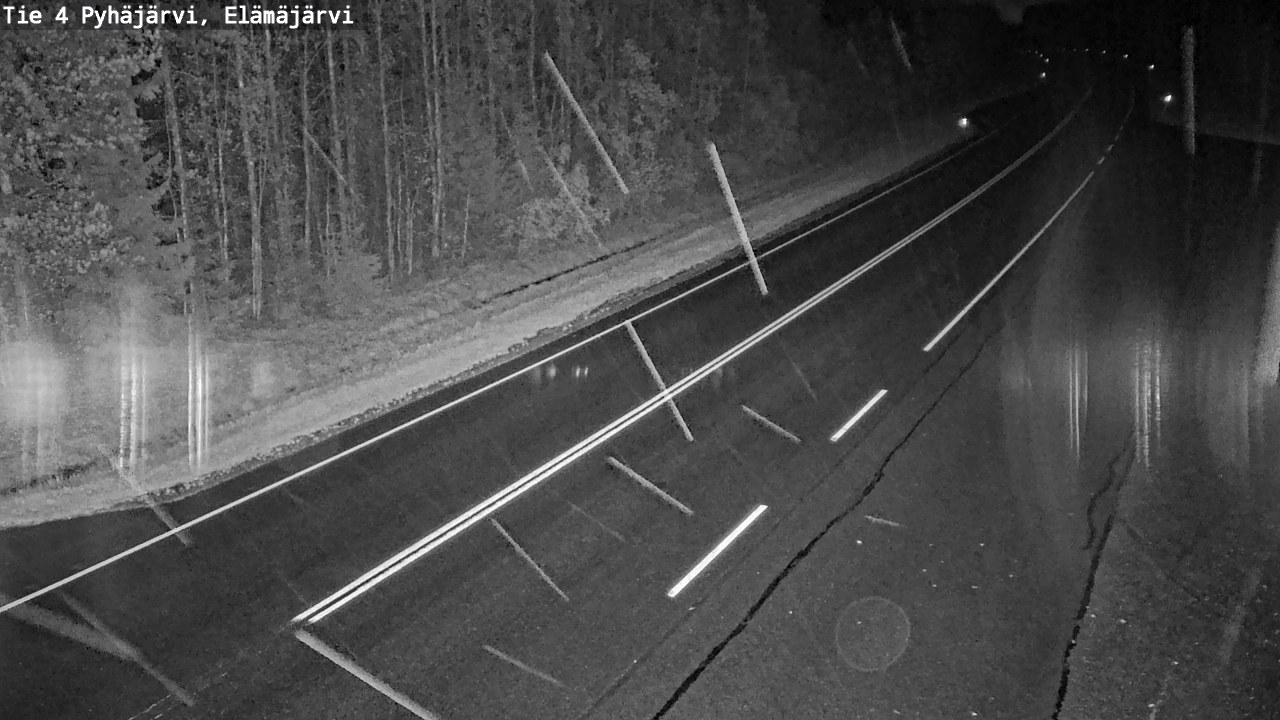 Kelikamerat Kuva Tie 4 Pyhäjärvi, Elämäjärvi, Pyhäjärvi, Pohjois-Pohjanmaa