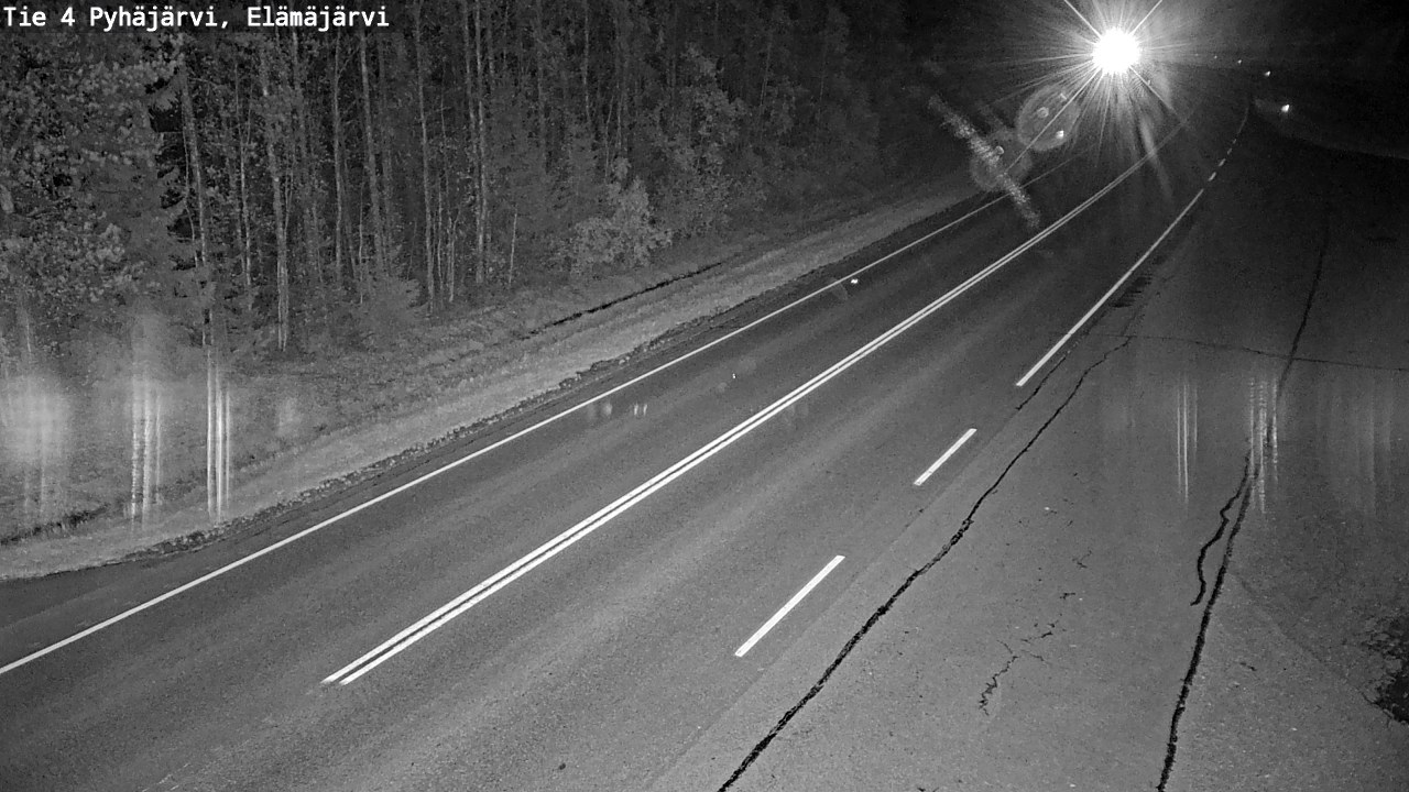 Kelikamerat Kuva Tie 4 Pyhäjärvi, Elämäjärvi, Pyhäjärvi, Pohjois-Pohjanmaa