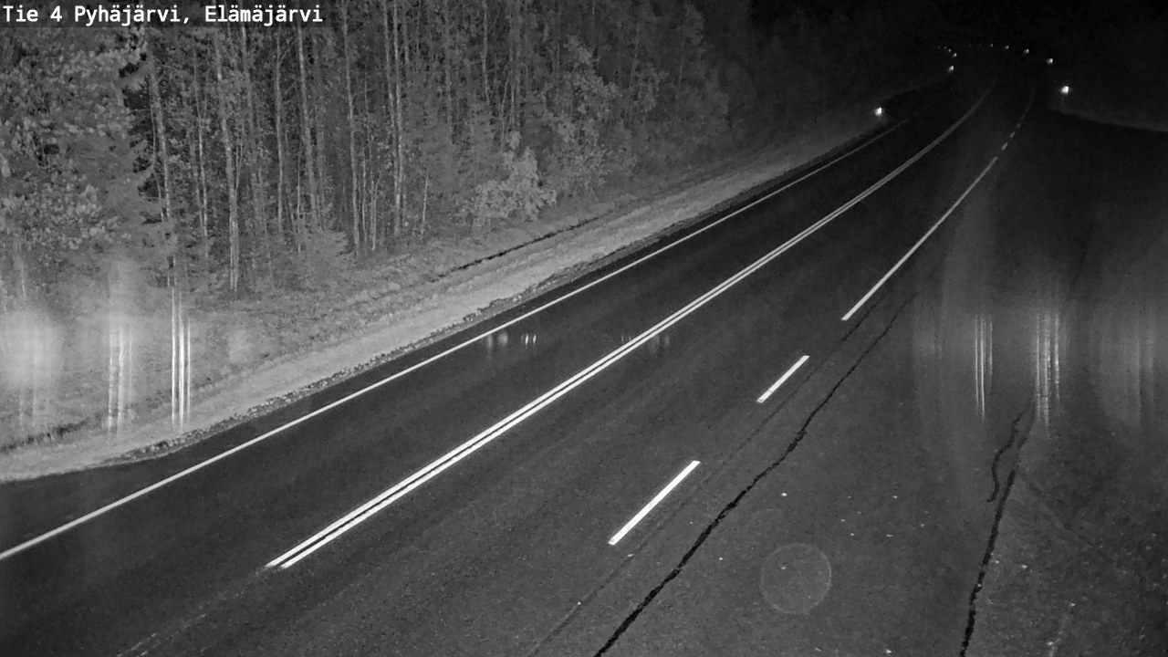 Kelikamerat Kuva Tie 4 Pyhäjärvi, Elämäjärvi, Pyhäjärvi, Pohjois-Pohjanmaa