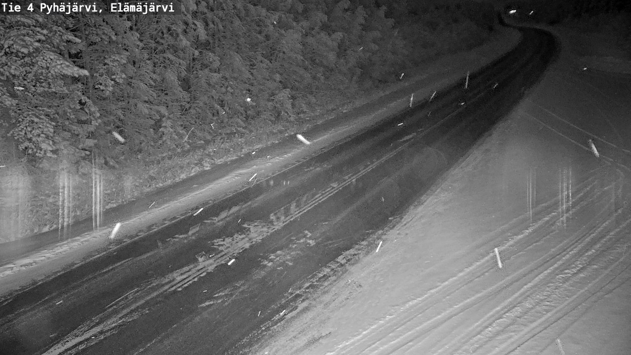 Kelikamerat Kuva Tie 4 Pyhäjärvi, Elämäjärvi, Pyhäjärvi, Pohjois-Pohjanmaa