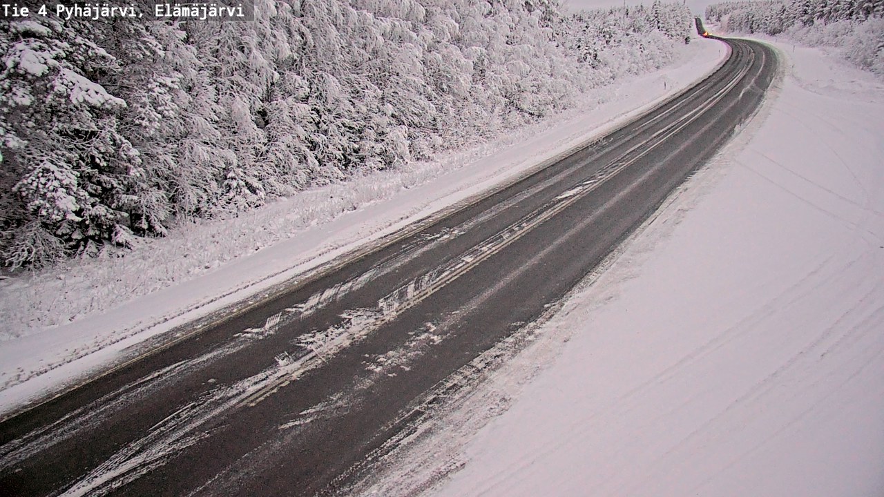 Kelikamerat Kuva Tie 4 Pyhäjärvi, Elämäjärvi, Pyhäjärvi, Pohjois-Pohjanmaa