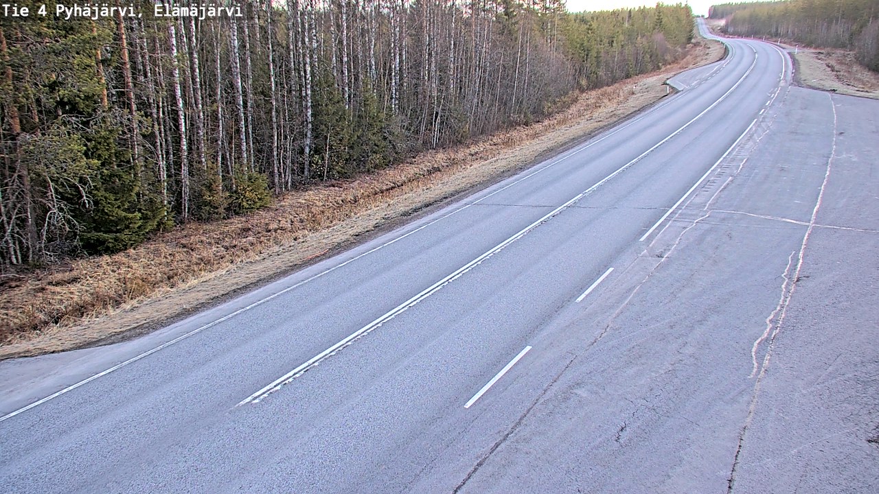Kelikamerat Kuva Tie 4 Pyhäjärvi, Elämäjärvi, Pyhäjärvi, Pohjois-Pohjanmaa