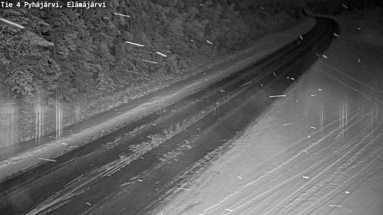 Kelikamerat Kuva Tie 4 Pyhäjärvi, Elämäjärvi, Pyhäjärvi, Pohjois-Pohjanmaa
