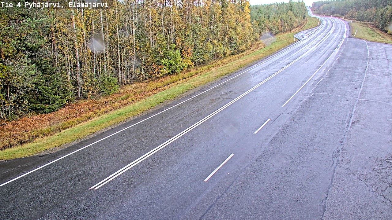 Kelikamerat Kuva Tie 4 Pyhäjärvi, Elämäjärvi, Pyhäjärvi, Pohjois-Pohjanmaa