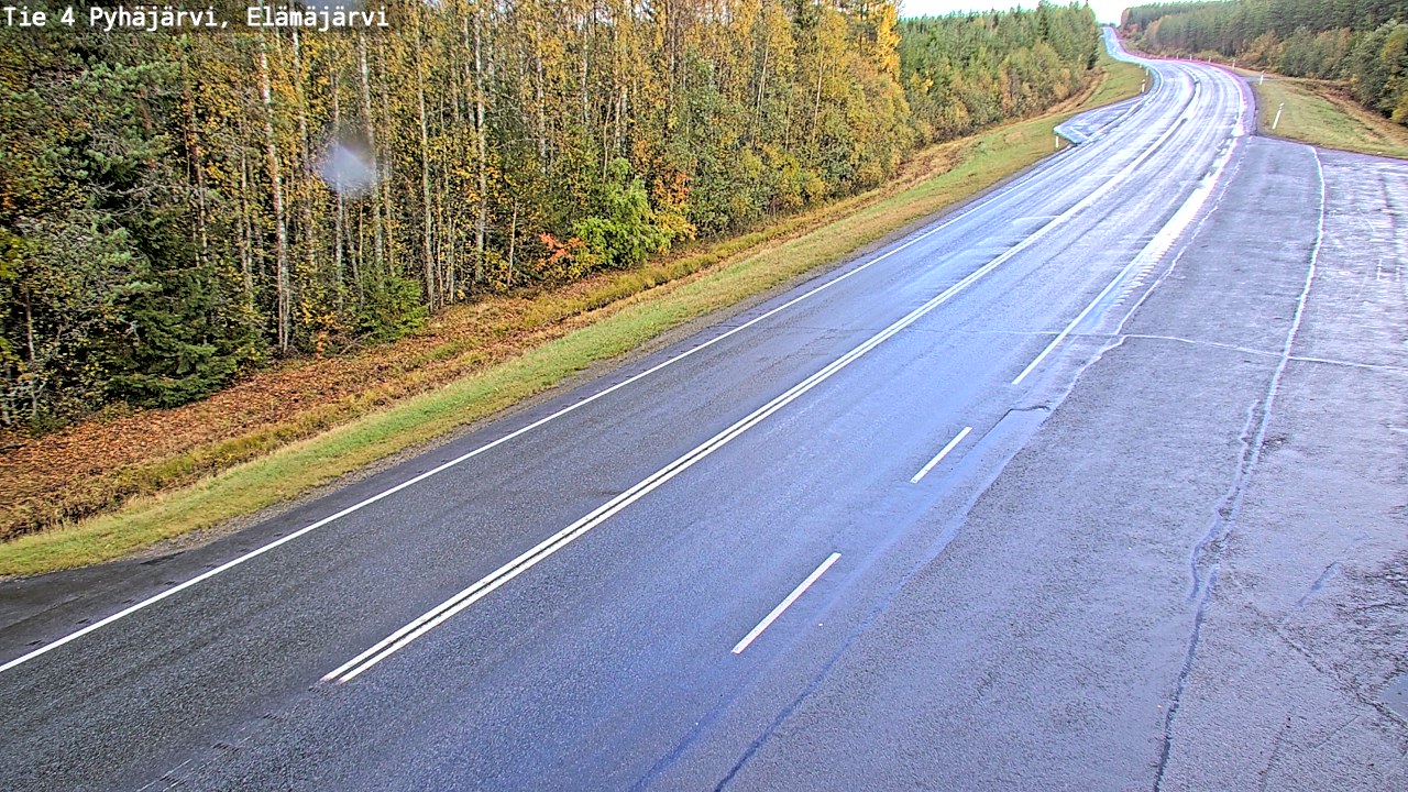 Kelikamerat Kuva Tie 4 Pyhäjärvi, Elämäjärvi, Pyhäjärvi, Pohjois-Pohjanmaa