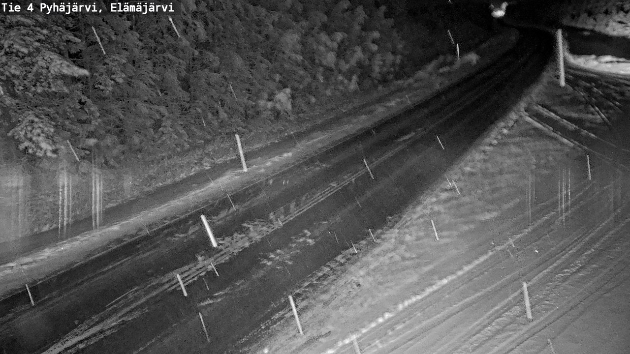 Kelikamerat Kuva Tie 4 Pyhäjärvi, Elämäjärvi, Pyhäjärvi, Pohjois-Pohjanmaa