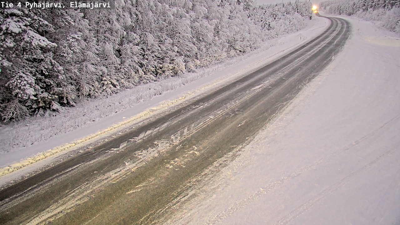 Kelikamerat Kuva Tie 4 Pyhäjärvi, Elämäjärvi, Pyhäjärvi, Pohjois-Pohjanmaa