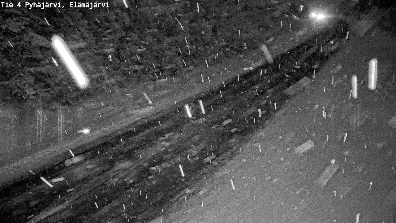 Kelikamerat Kuva Tie 4 Pyhäjärvi, Elämäjärvi, Pyhäjärvi, Pohjois-Pohjanmaa